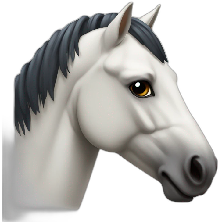 Chat cheval emoji