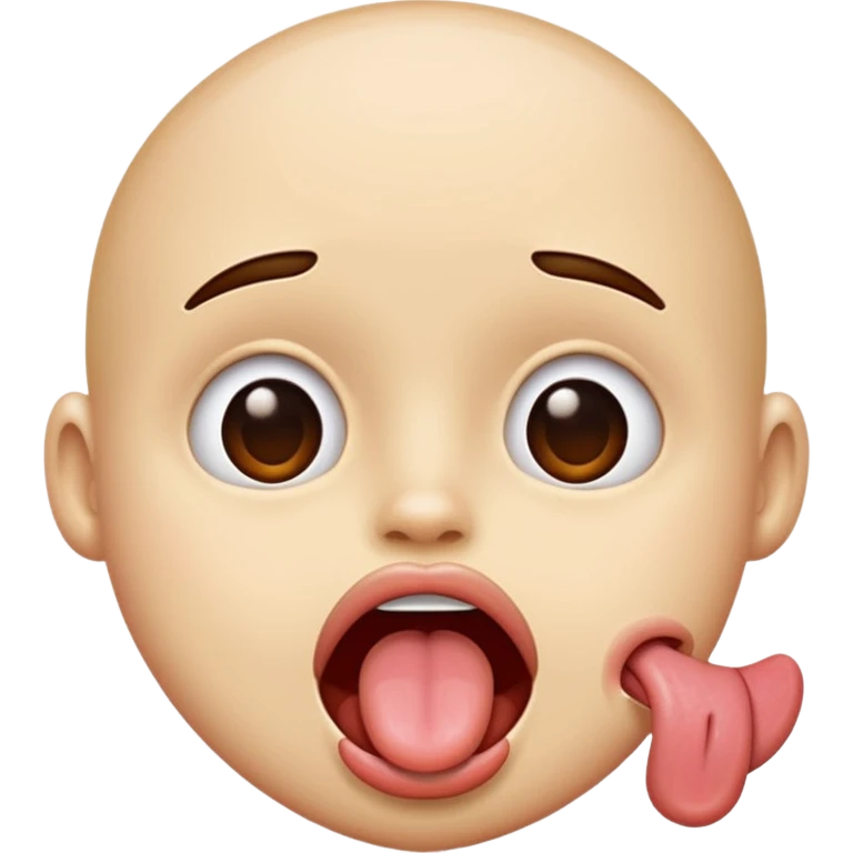 Tongue out emoji
