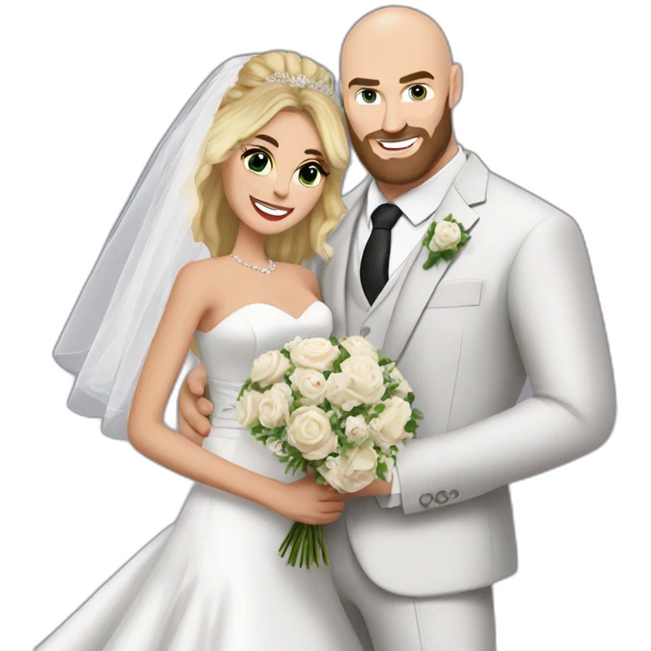 tyson fury wedding emoji