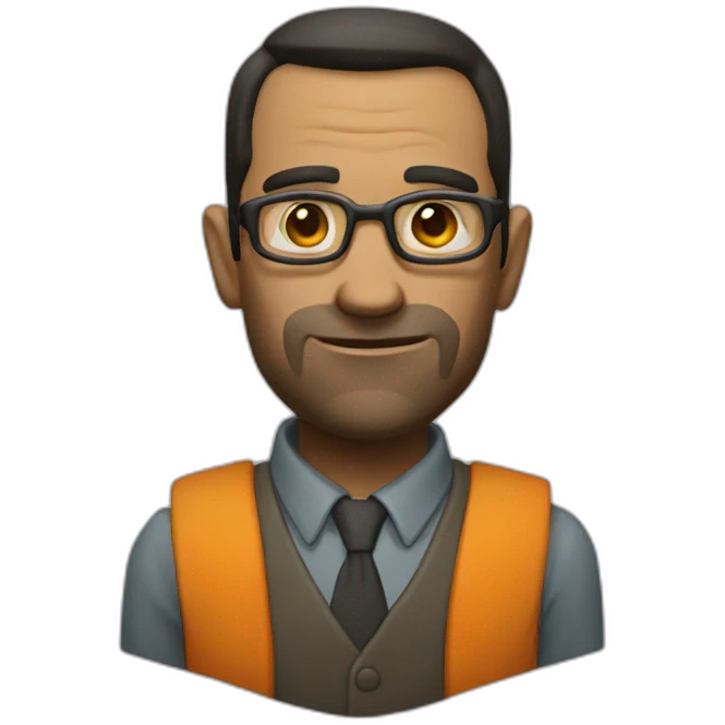 G-Man half life emoji