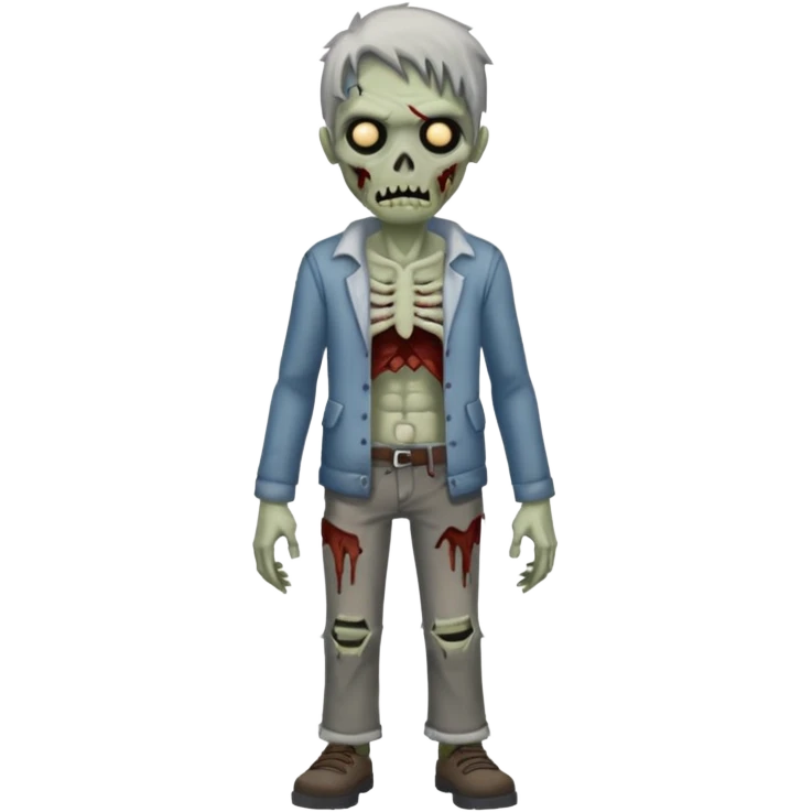 Miebro humano zumbi emoji