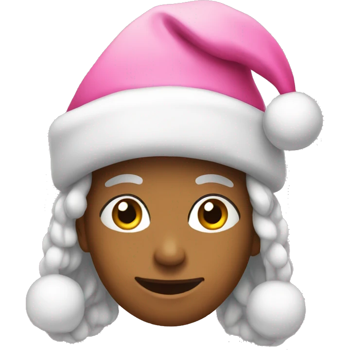 pink christmas  emoji