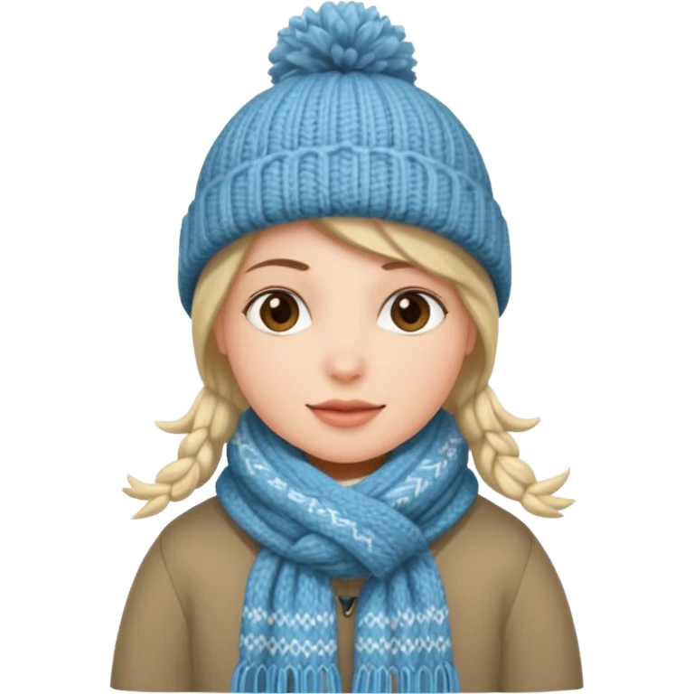 Cute winter clothes emoji