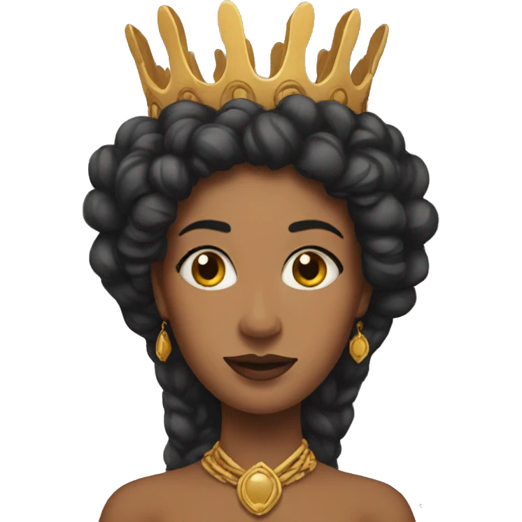 Queen of sticks  emoji