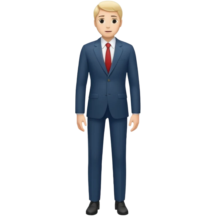 tall man full body emoji