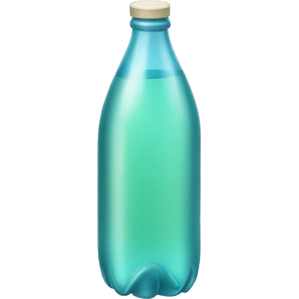 Botella de agua emoji