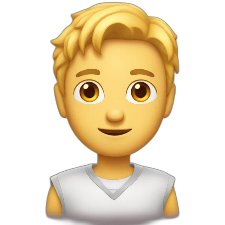 Emoji con un rayo  emoji