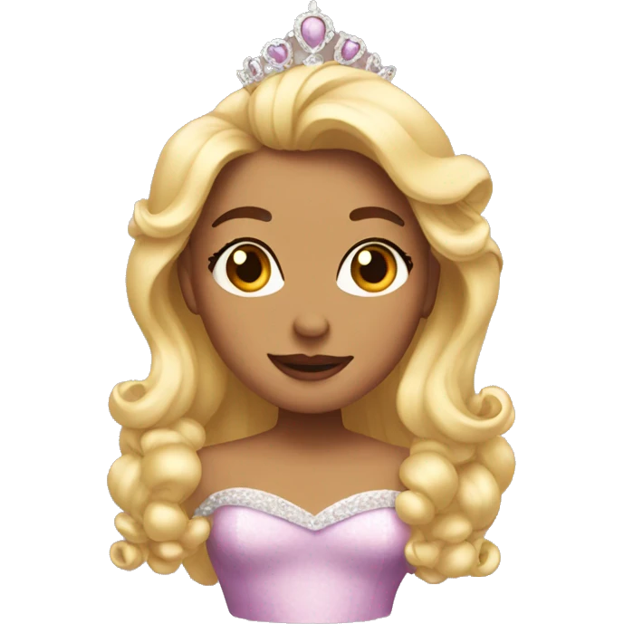 Coquette princess emoji