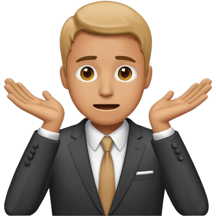 A person freaking out in a good way because they're so successful at their job but also freaking out in a bad way because their schedule is insane and there's too much to do emoji