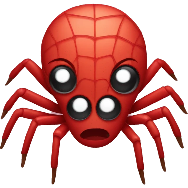 red spider emoji emoji
