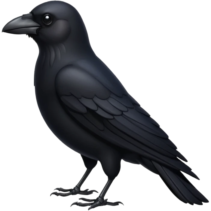 Crow emoji