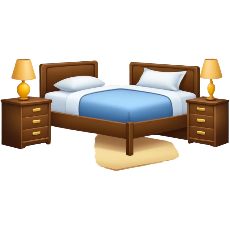 full bedroom emoji