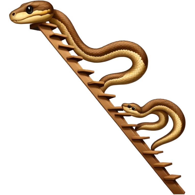 snake on a ladder emoji