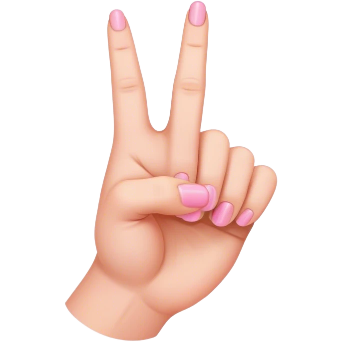 pinky finger hand emoji