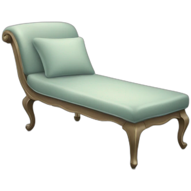 Chaise sur table emoji