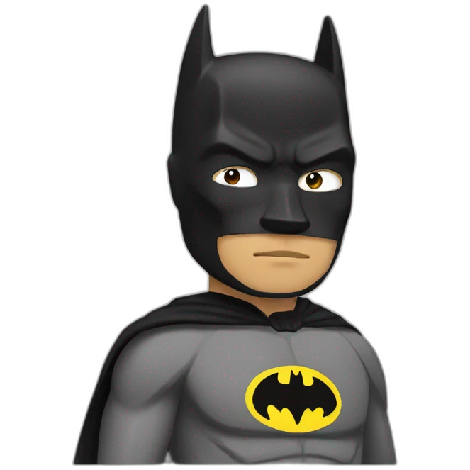 Burmese Chinese Batman emoji
