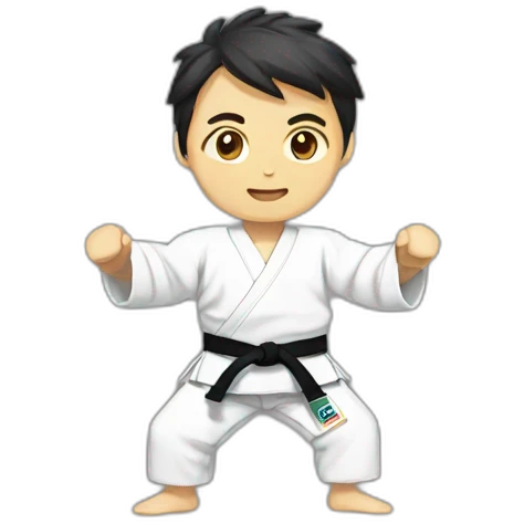 Judo emoji