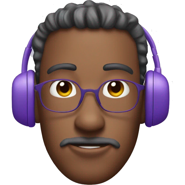 purple airpod max  emoji