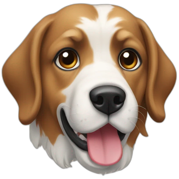 Perro mastin pirineo emoji