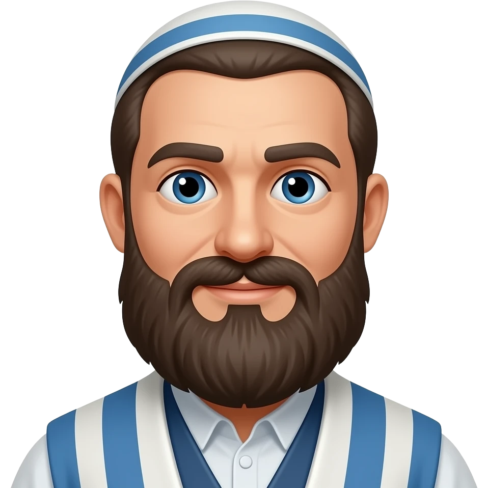 Еврей с пейсами emoji