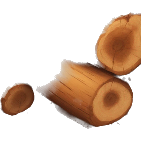 wood log emoji