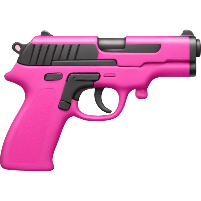 pink gun emoji