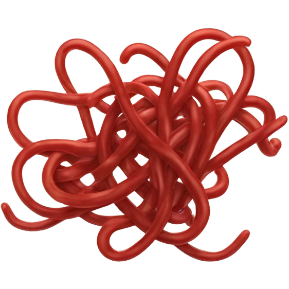 red Noodles emoji
