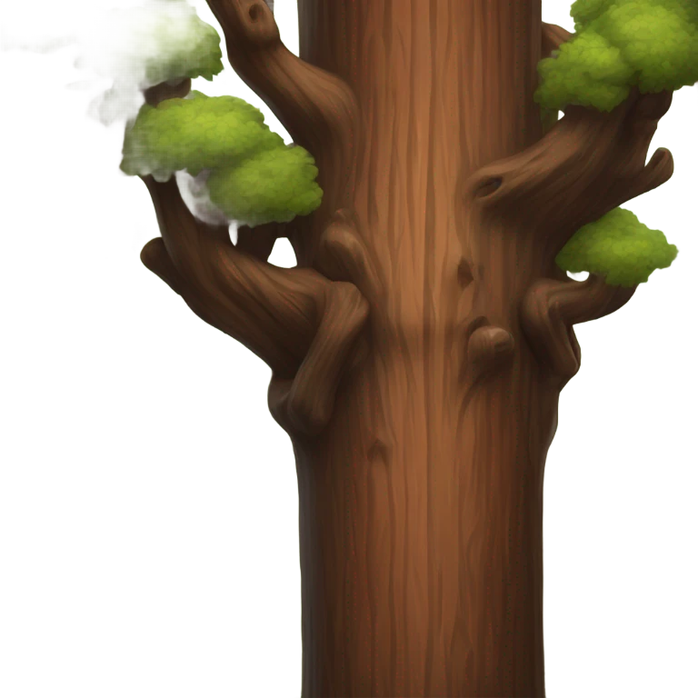 Many Redwood trees forest emoji