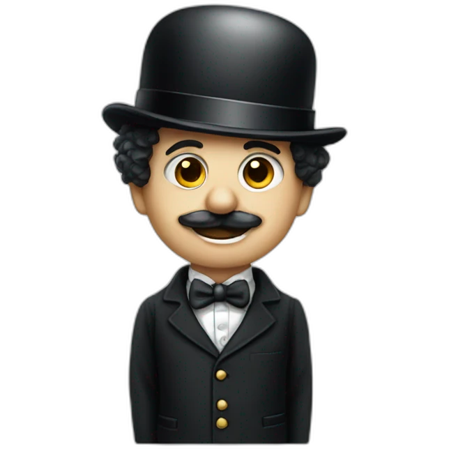 Charlie chaplin emoji