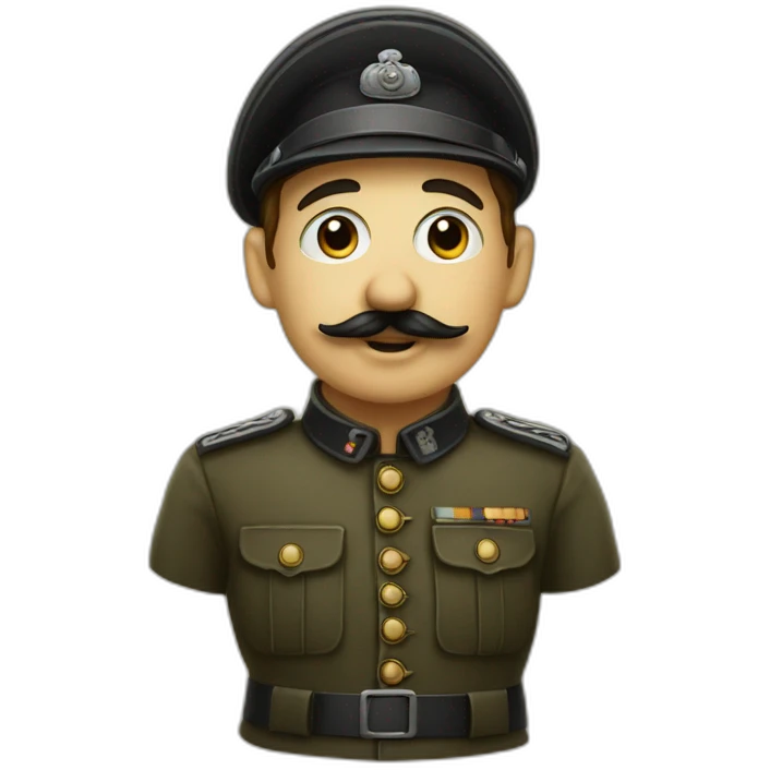 chaplin as german soldier emoji