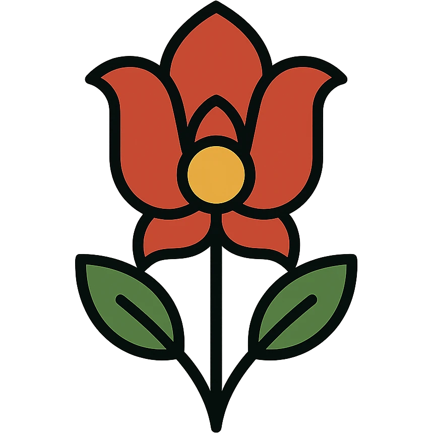 gothic flower emoji