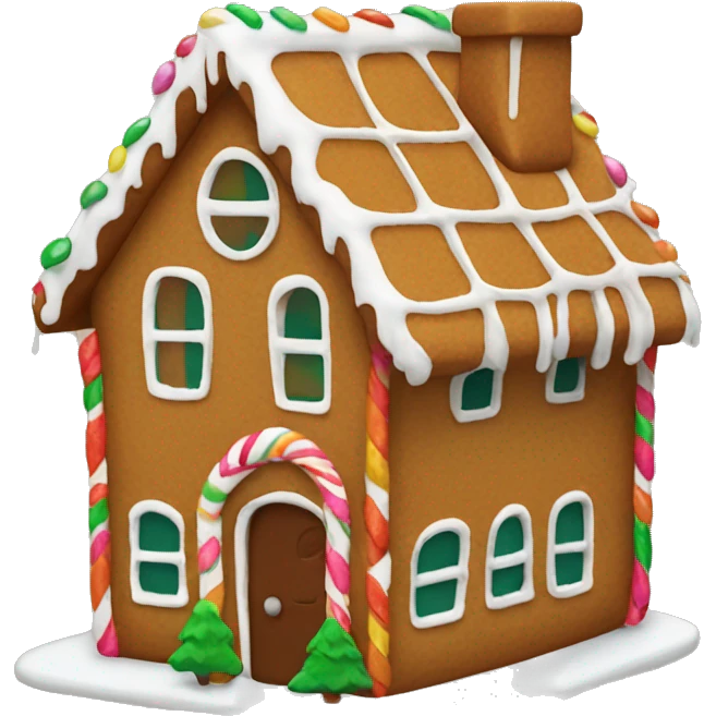 Ginger bread house  emoji