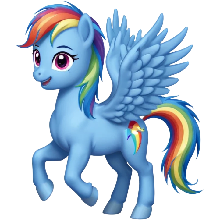 Rainbow dash emoji