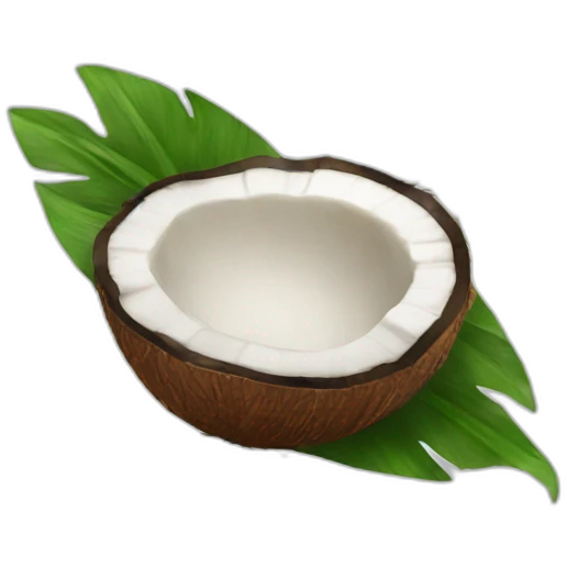 Coconut emoji