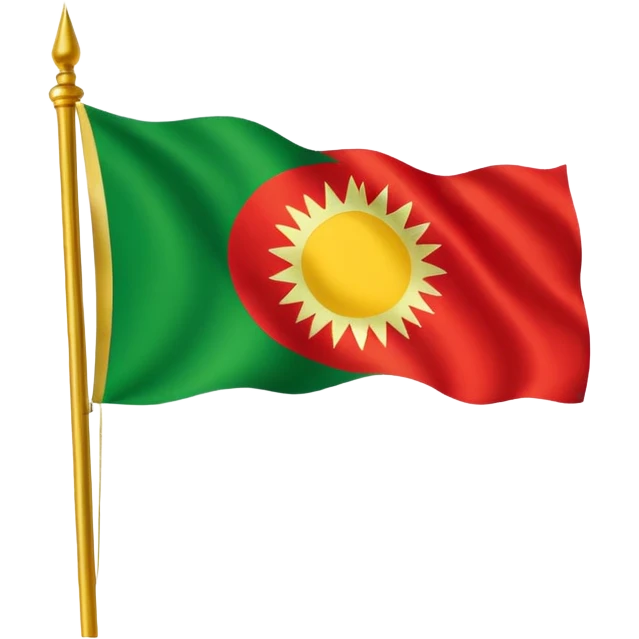 Kurdish flag emoji