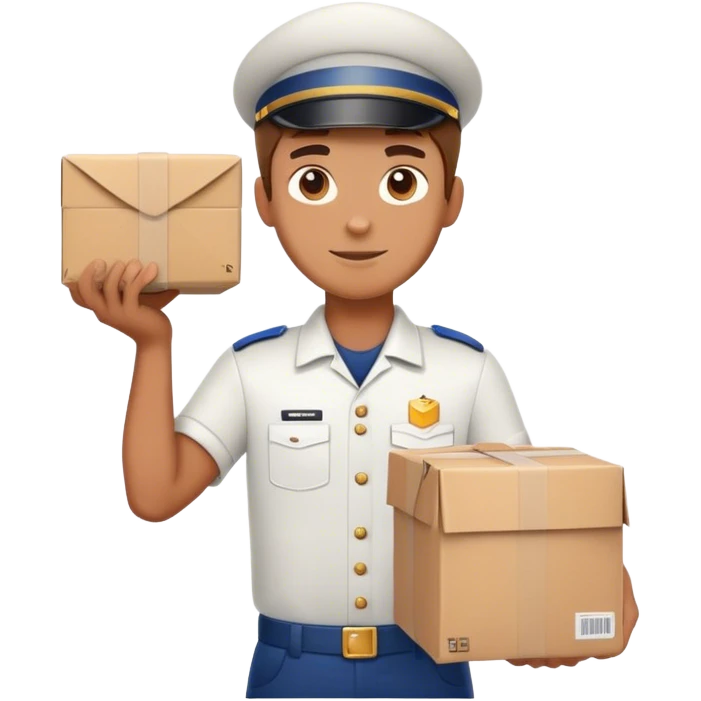 delivery boy emoji