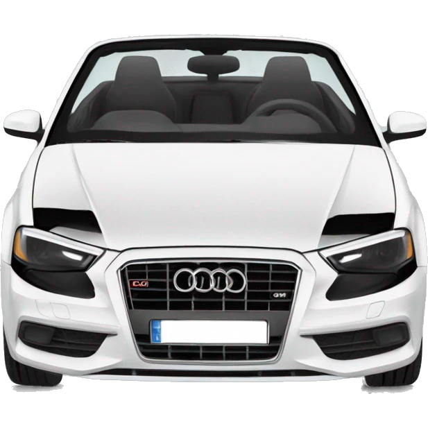 Audi A3 cabriolet emoji