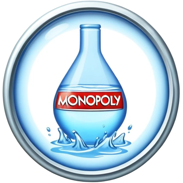 Monopoly water works badge  emoji