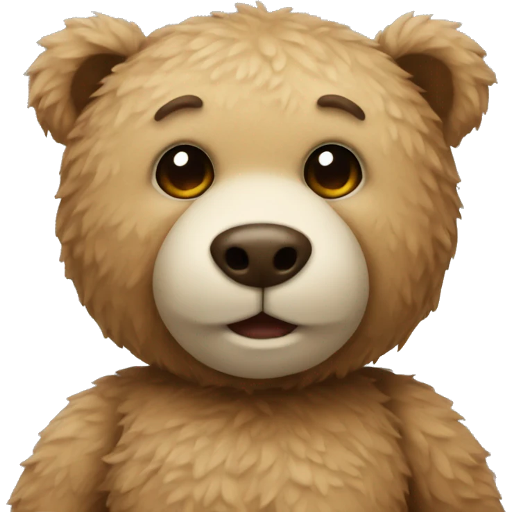 Teddy bear emoji