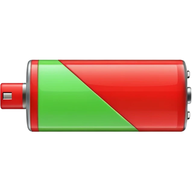 I want a emoji of low battery ang high battery emoji