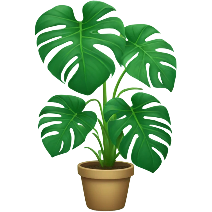 Monstera emoji