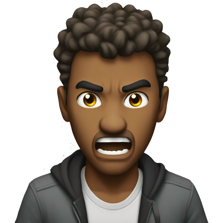 Rage emoji