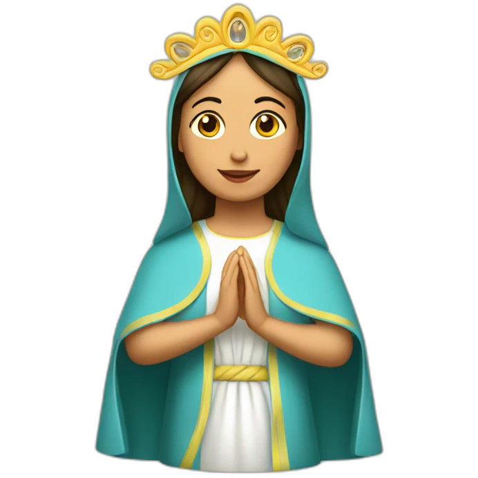 Virgen María emoji