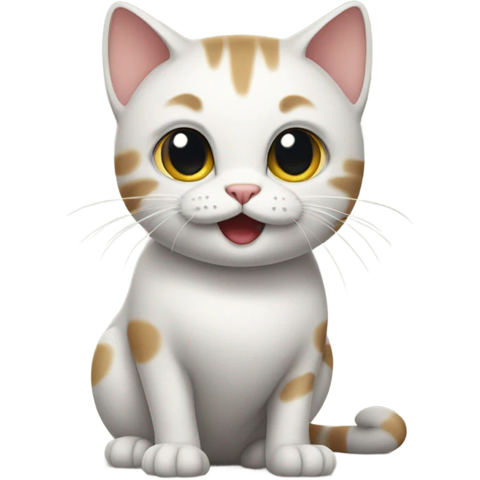 cat standing up emoji