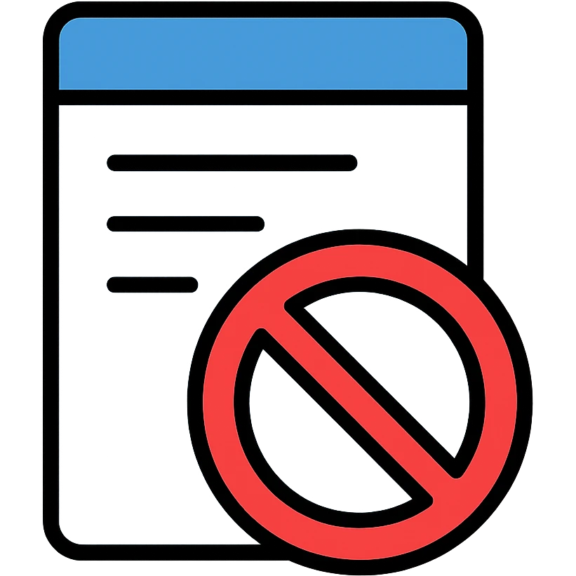 Zero Contracts icon, modern, shades of blue emoji