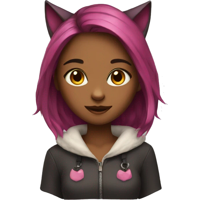  cat girl  emoji