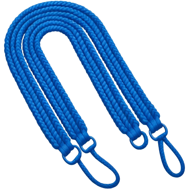 make an emoji of blue shoe laces only emoji