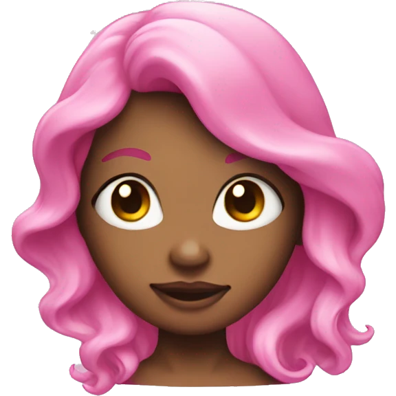 Pink mermaid  emoji