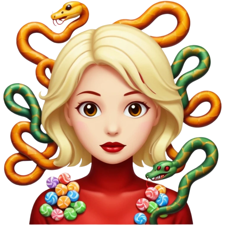 Candy Medusa emoji