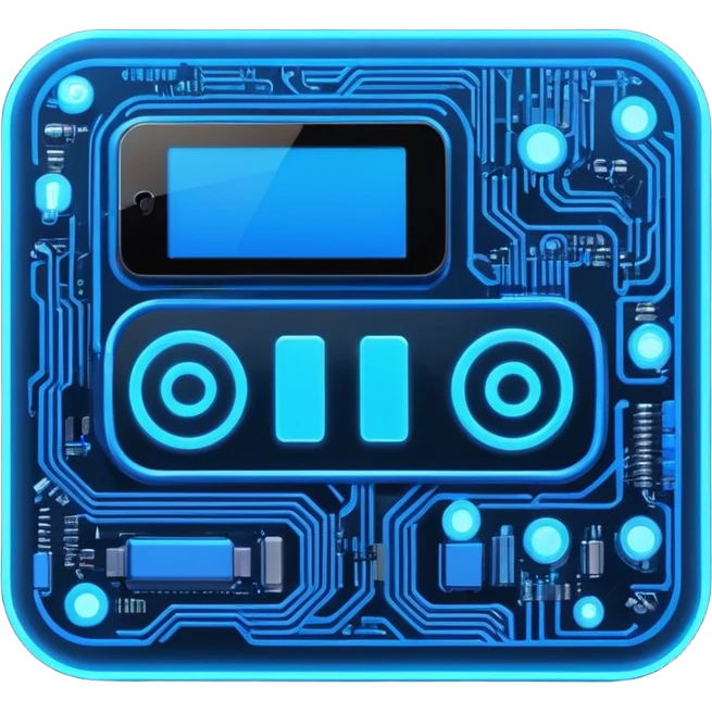 neon cyberpunk datapad emoji